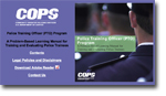 Cover of Police Training Officer (PTO) Program: A Problem-Based Learning Manual for Training and Evaluating Police Trainees.